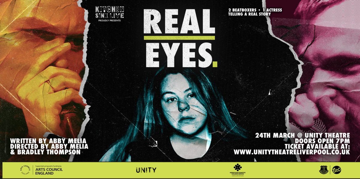 Tomorrow at Unity!

Are you ready for a unique experience like never before? 2 Beatboxers &amp; 1 Actress will take you on a journey with powerful beats and haunting rhythms, leaving you mesmerised and captivated

FInd out more 👇
unitytheatreliverpool.co.uk/whats-on/real-…