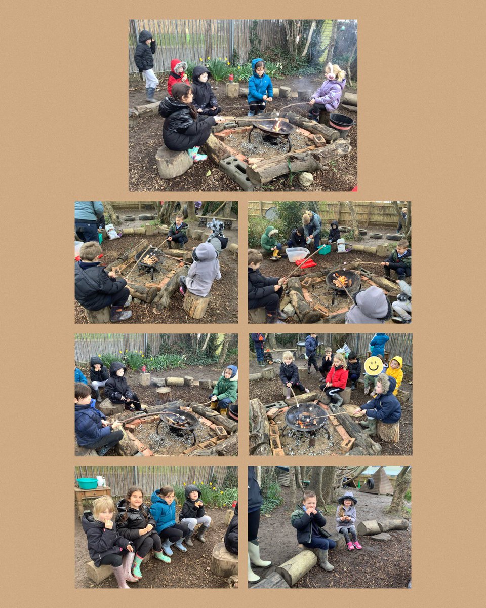 ysgolyddraig's tweet photo. Had a great time with @walkinthewild1 in forest school. We were Chopping wood and then using flint and steel to make a fire so we can make s’mores. 
#YYDRheidol #YYDwellbeing #forestschool https://t.co/4ViTlg84Fl