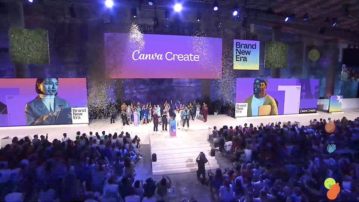 Wat een geweldig event was dit <a href="/canva/">Canva</a> Gefeliciteerd met jullie 10-jarig bestaan. Dank voor alle kadootjes! 
#CanvaCreate #grafisch #ontwerptool #10jaar