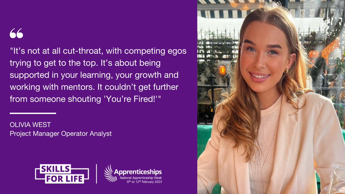 The <a href="/bbcapprentice/">The Apprentice</a> final is tonight, but what's it like as an #apprentice in the real world? 🤔 Olivia West, PMO Analyst, spoke with <a href="/Sussex_World/">SussexWorld</a> to discuss just that while detailing her apprenticeship experience at RSA: bit.ly/3lP2pkC 💬 #SkillsForLife #TheApprentice