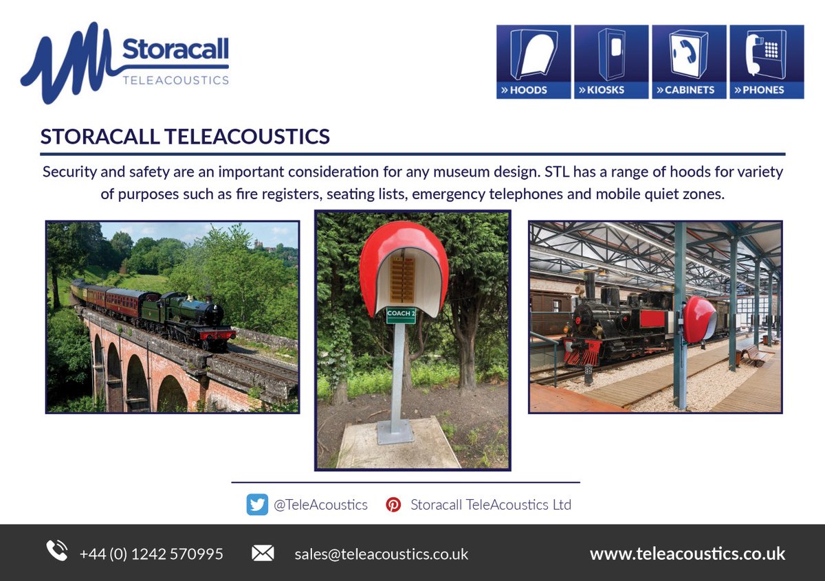 TeleAcoustics's tweet image. Storacall TeleAcoustics are a supplier of specialist telecom products supplied to film studies, museums and historical sites. #museumplanning #museumdevelopment #museuminstallations #museumbuilding #museumconstruction #curator