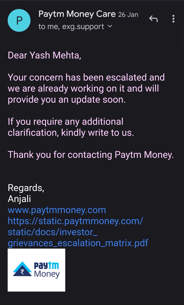 YashSMehta's tweet photo. @PaytmMoney @SridharVarun @vijayshekhar https://t.co/uE0PHlx17I