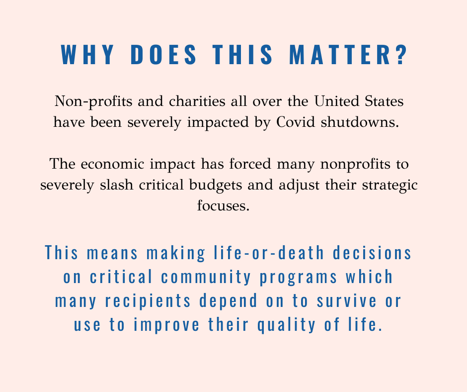 checkplayagain's tweet photo. There are many reasons to support charitable giving in the workplace, like providing local nonprofits the opportunity to be able to receive critical donations regularly. It also helps them be effective in deploying services desperately needed within the communities they serve. https://t.co/SfM0ev8zHa