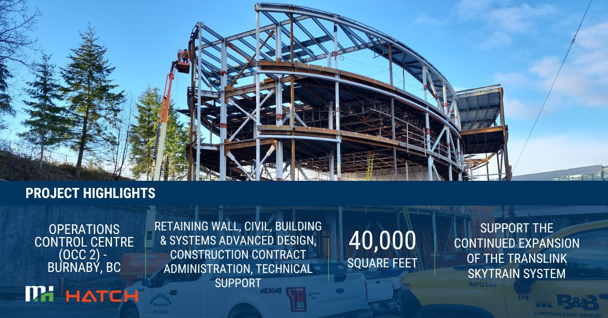 MorrHershfield's tweet photo. The new @TransLink #OperationsControlCentre is taking shape! We teamed with @Hatch to provide: #Retaining wall, #Civil, #Building & Systems Advanced #Design, #Construction #ContractAdministration & #TechnicalSupport. Contractor is @SBW_1897.
#MHProjectUpdate #ConsultingEngineer https://t.co/NxkOmyxxq9