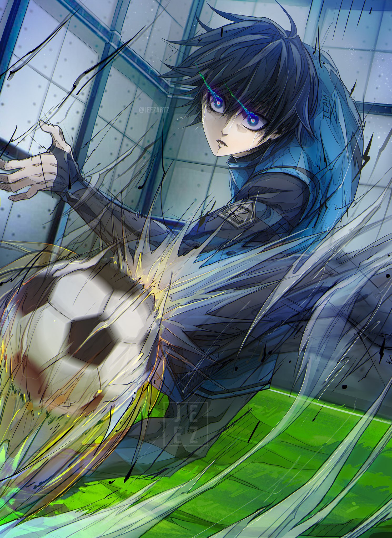 Blue Lock Collection in 2023  Cool anime wallpapers, Anime artwork, Anime  background