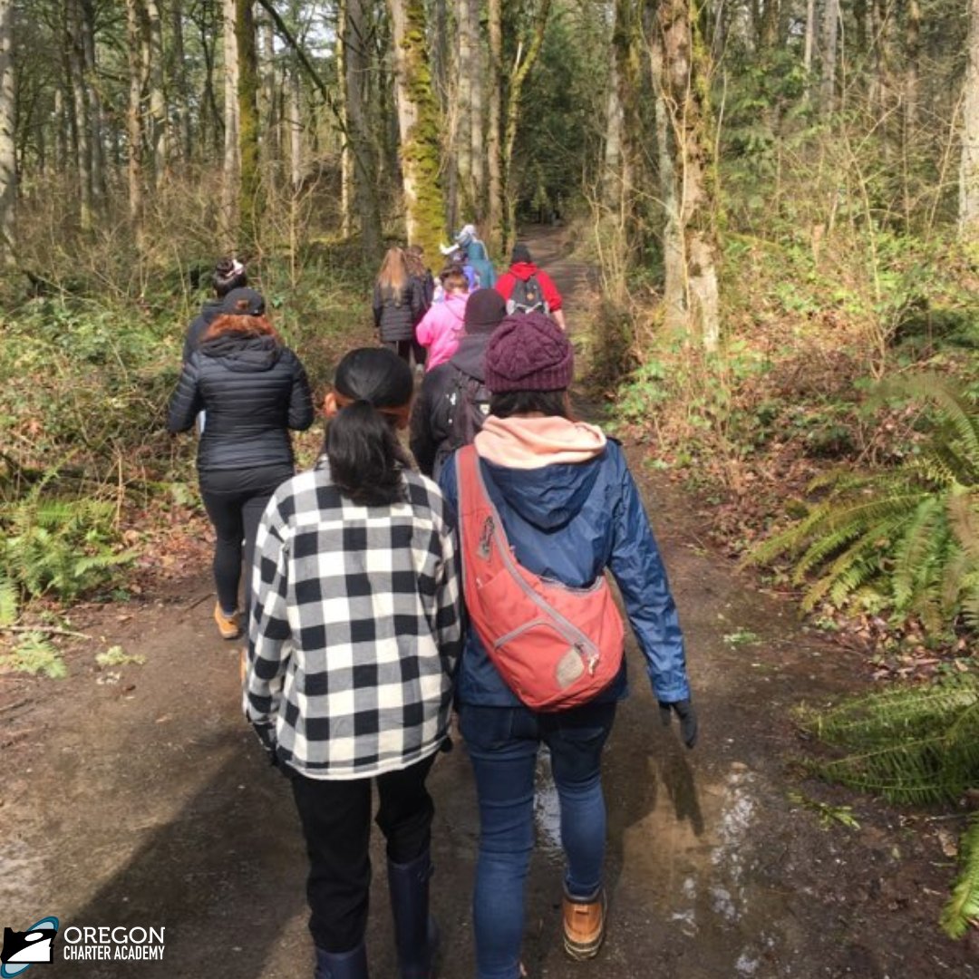 OregonCharter's tweet photo. What’s a better way to learn about tree identification than in the forest itself?
Learning beyond the classroom at Oregon Charter Academy!
#SpringintoLearning #LearningBeyondtheClassroom #ORCA #oregoncharteracademy #virtualeducation #virtuallearning #onlinelearning #k12 https://t.co/vUPeGzsFmP
