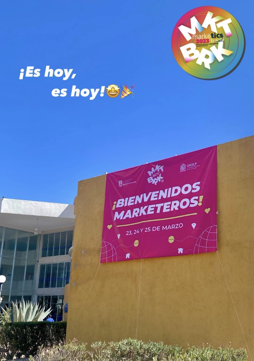 Iniciamos nuestro gran simposio el markeTIC’s Break. 🤩