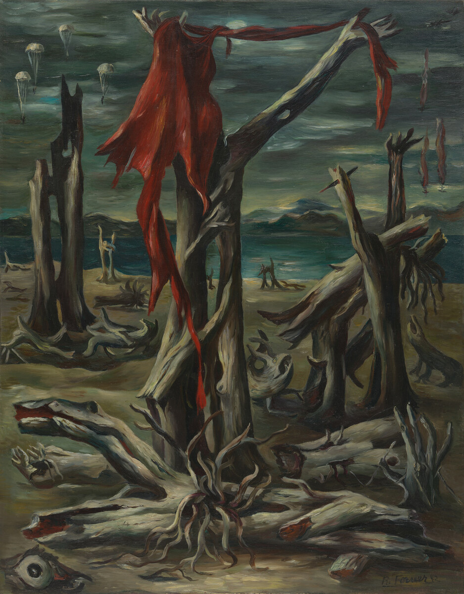 moma_paintings's tweet photo. Raquel Forner, Desolation, 1942 #museumofmodernart #raquelforner https://t.co/ndE6Xs7ktn https://t.co/hPQrdRN9T2
