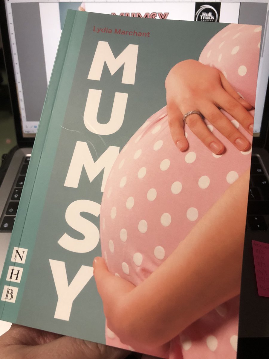 EdSalt's tweet photo. Always a thrill to be involved in a new play and see your name in the script book. #Mumsy https://t.co/nLg3TdOBnN
