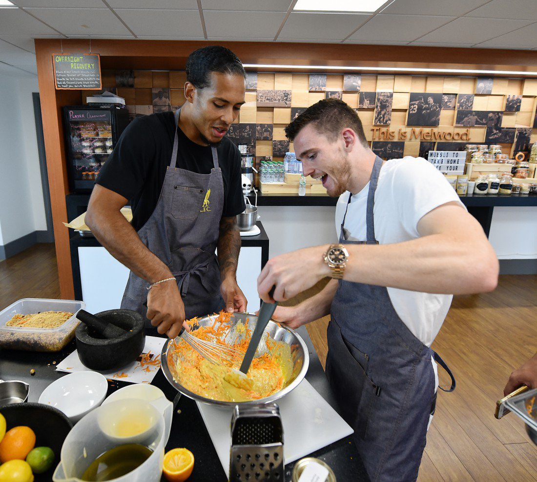 The Anfield Talk on X: "Virgil van Dijk on rumours Gakpo and other Holland  players have got ill off chicken curry: “I don't know where that story  comes from. I also ate