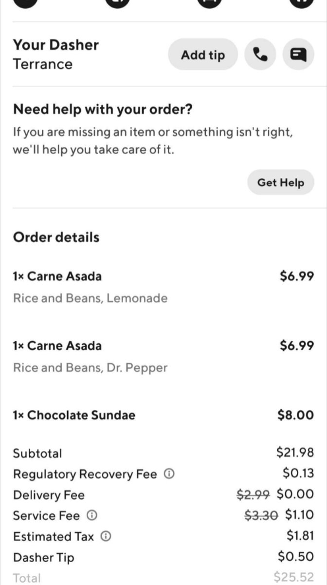 aodsabrina's tweet photo. Okay so this is an issue that needs to be addressed @DoorDash  my driver started parking out side my house my neighbors called the cops and go inside because he first was driving circling my house then parked out front staring at me demanding a 70$ tip because https://t.co/HUgUlfaatb