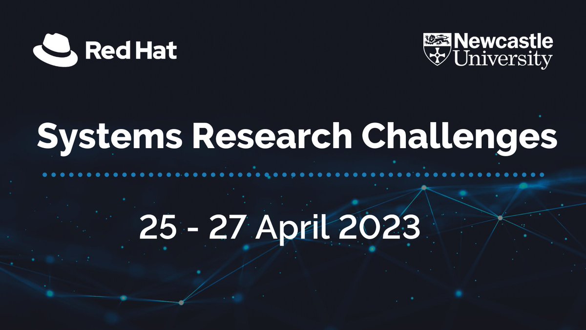 It's that time again!

Join us for the 7th UK Systems Research Challenges workshop!

Be part of our friendly &amp; inclusive community to discuss topics affecting the design &amp; implementation of large-scale systems

Abstract deadline: 27 March 2023
Submission: t.ly/tgsP