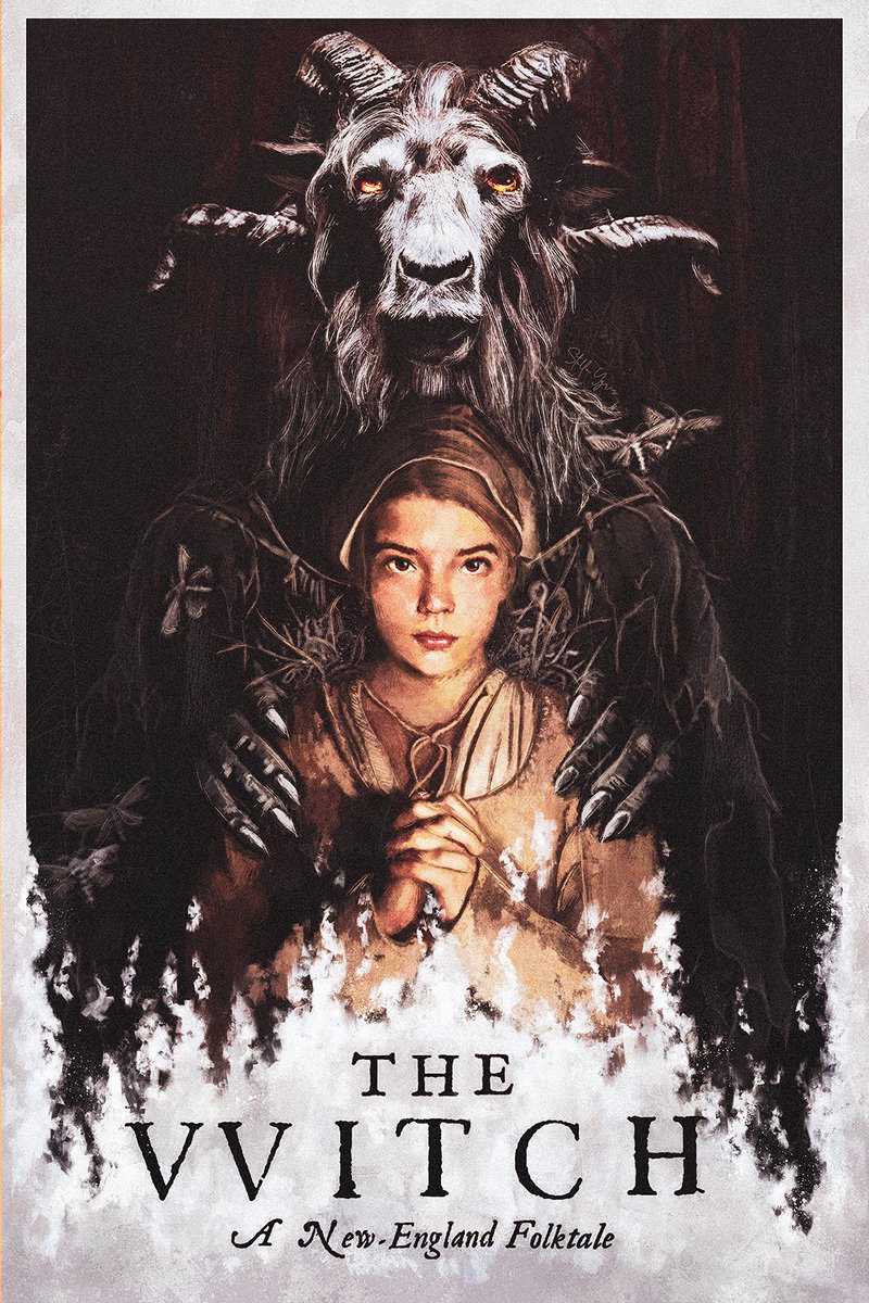 JULIENLRVR's tweet photo. If you're looking for an good atmospheric horror film to watch, I recommend "The VVitch" with Anya Taylor-Joy. Her incredible performance will give you chills! #movies #horror #TheVVitch https://t.co/PU4dyiONKV