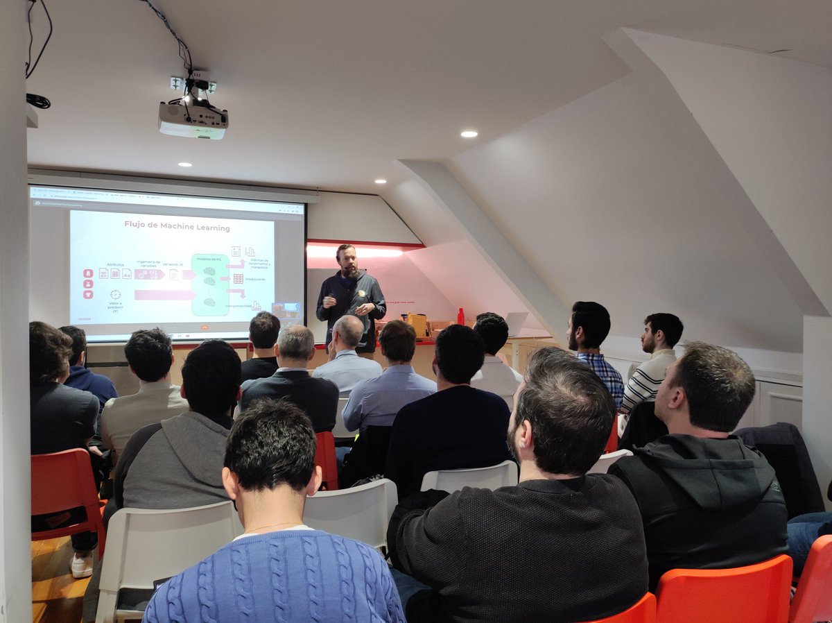Hoy lleno en <a href="/python_madrid/">Python Madrid</a> en las oficinas de <a href="/Nextail_co/">Nextail Labs</a>