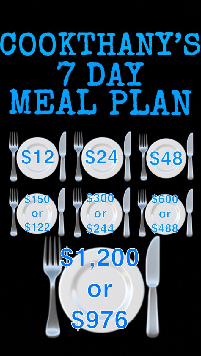 cookthany's tweet photo. ITS TIME TO COOK #COOKOFTHEDAY HAIL MARY AND MEAL PLAN (LADDER CHALLENGE) https://t.co/K7OIgF1oO1
