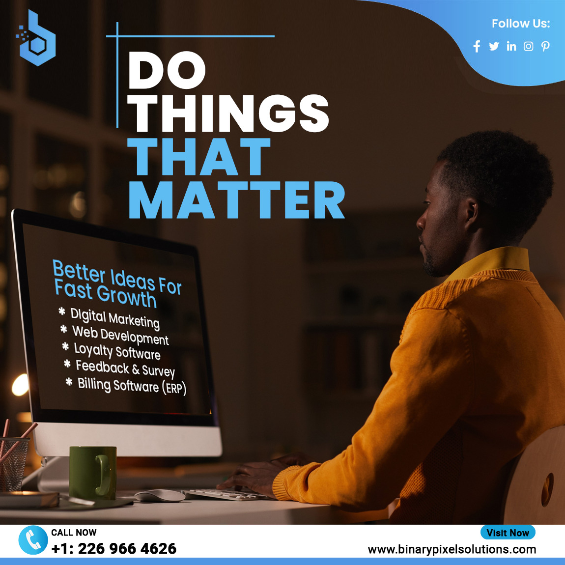 binarypixel_'s tweet image. Unlock the power of digital marketing and accelerate your business growth today!

➡Get in touch with us for more information: binarypixelsolutions.com

#BinaryPixel #BinaryPixelSolutions #seo #digitalmarketing #canada #Toronto #Montreal #Vancouver #webservices #businessgrowth