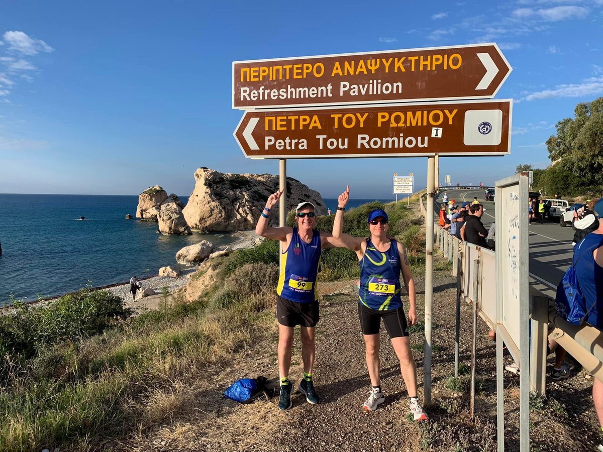 TrailsurferUK's tweet photo. Now over a week since we ran @CyprusMarathon and Cyprus Wine Run. Great memories as my lady and brother both picked up trophies. Stavros and his team never disappoint. Missing the place already. Role on next year. 😎
Here's a few of our #TeamJackMon pics @caritococoloco https://t.co/rWfUH5GNpH