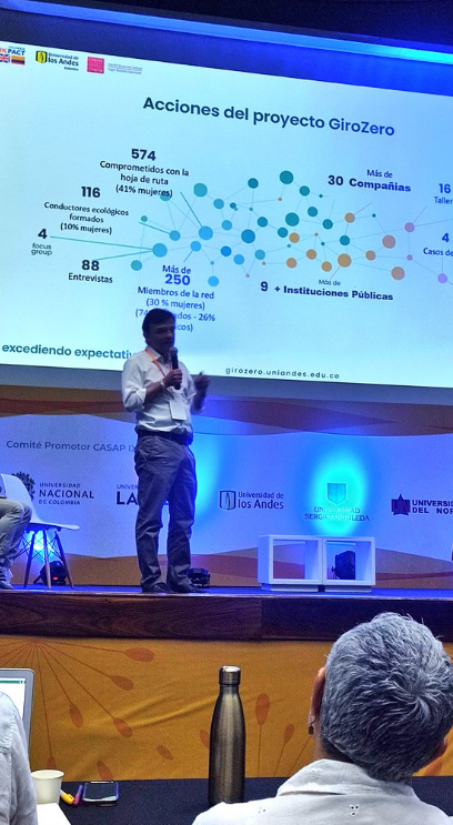 GrupoSUR_UAndes's tweet photo. El día de hoy nuestro director del grupo SUR @Bocarejo_JP participó en el Congreso Colombiano y Conferencia Internacional de Calidad del Aire, Cambio Climático y Salud Pública desarrollado en la ciudad de Santa Marta.
#CASAPIX https://t.co/V8HZlXhUO3