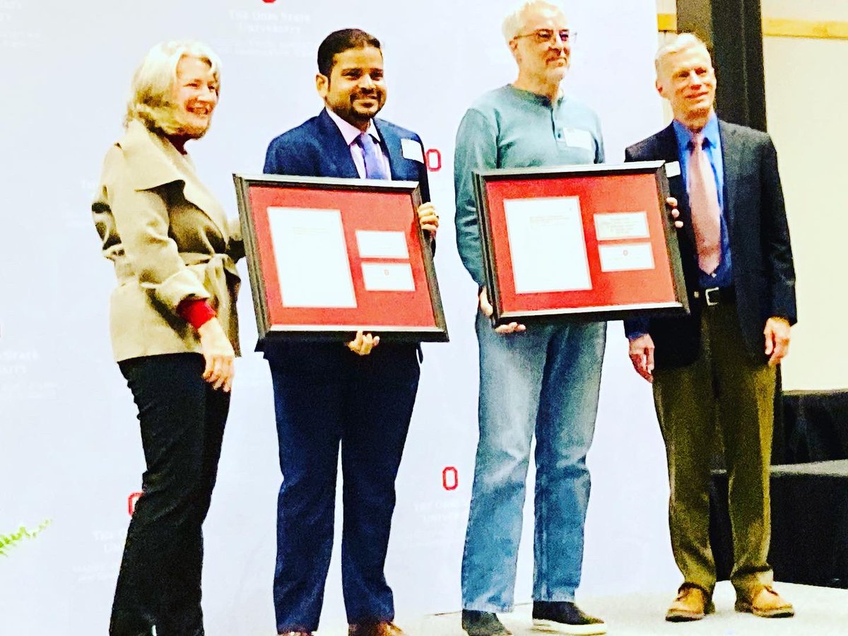 Soumya Ghosh (@soumya4evr) on Twitter photo Incredibly indebted to my advisor, for honing my philosophies, rationale, and understanding of the world, as we see it, and what we often don’t.
And <a href="/OSUPlantPath/">OhioStatePlantPath</a> and the @osucfaes for recognizing my efforts and the prestigious, outstanding publication award! Incredibly indebted to my advisor, for honing my philosophies, rationale, and understanding of the world, as we see it, and what we often don’t.
And <a href="/OSUPlantPath/">OhioStatePlantPath</a> and the @osucfaes for recognizing my efforts and the prestigious, outstanding publication award!
