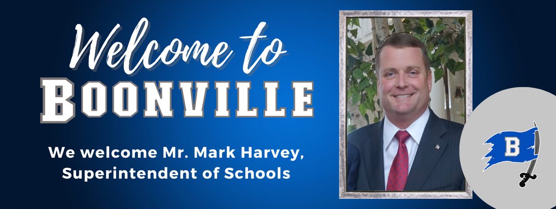 We welcome Mr. Mark Harvey to Boonville Schools! #OnePirateShip