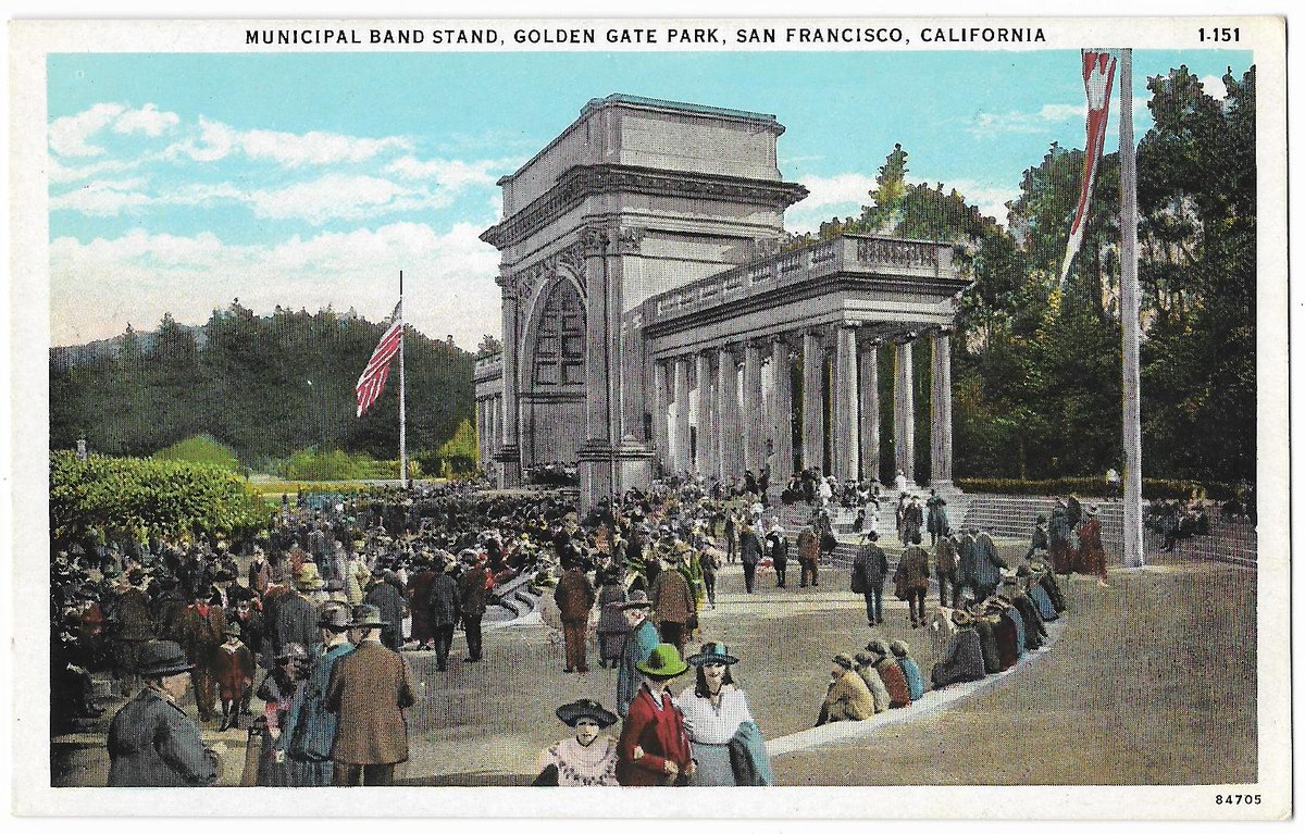 robinghvintage's tweet image. #GoldenGatePark #Bandshell #SanFrancisco #California - #Early1900s #postcard ---&amp;gt;&amp;gt;&amp;gt; etsy.me/3lEGmxy via @Etsy