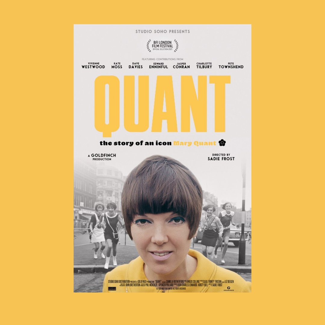 Opening film Zonta Film Festival 2023! @princesscinemas Thurs April 27 5:30pm
Celebrate Dame Mary Quant
TKTS zontakw.org/zff2023
Help Build a Better World for Women &amp; Girls