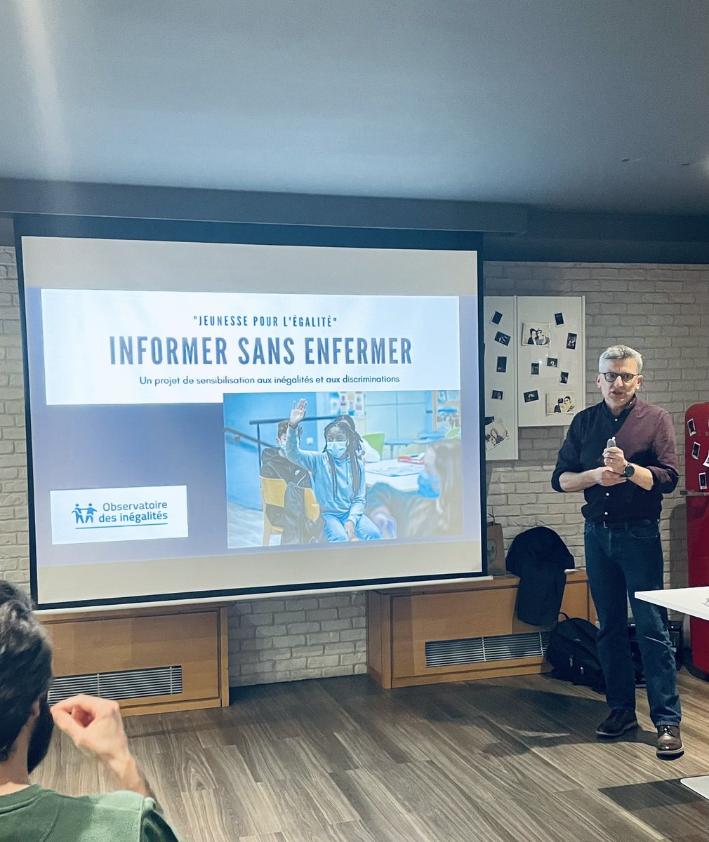 9e asso : <a href="/Obs_ineg/">@obs-des-inegalites.bsky.social</a> présente le projet 
« informer sans enfermer » avec le Monopoly des inégalités, outil pédagogique qu’elle souhaite déployer à plus grande échelle pr sensibiliser jeunes &amp; adultes au travers de débats afin d’éviter la reproduction des inégalités
#prixTenzing