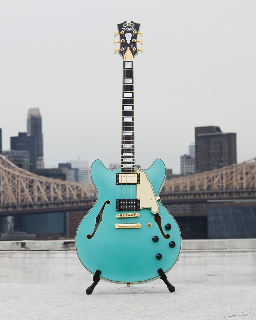 The Deluxe Melanie Faye DC is a recreation of the guitar that started it all for @_MelanieFaye_, but with premium upgrades. Available only in Melanie's signature Metallic Surf Green finish.⁠ Limited edition | Only 50 Pieces Shop now: bit.ly/3HEPIQB