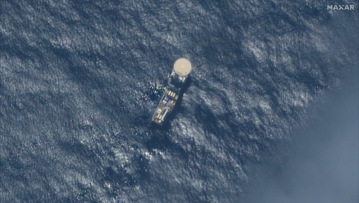 oceanfdn's tweet image. #ThrowbackThursday to Sept 14, 2022, when the Hidden Gem set sail to test a #DeepSeabedMining system in the eastern Clarion Clipperton Zone (CCZ) in the Pacific Ocean. The Ocean Foundation and @Maxar worked together to collect and share satellite imagery maxar.com/products/crows……