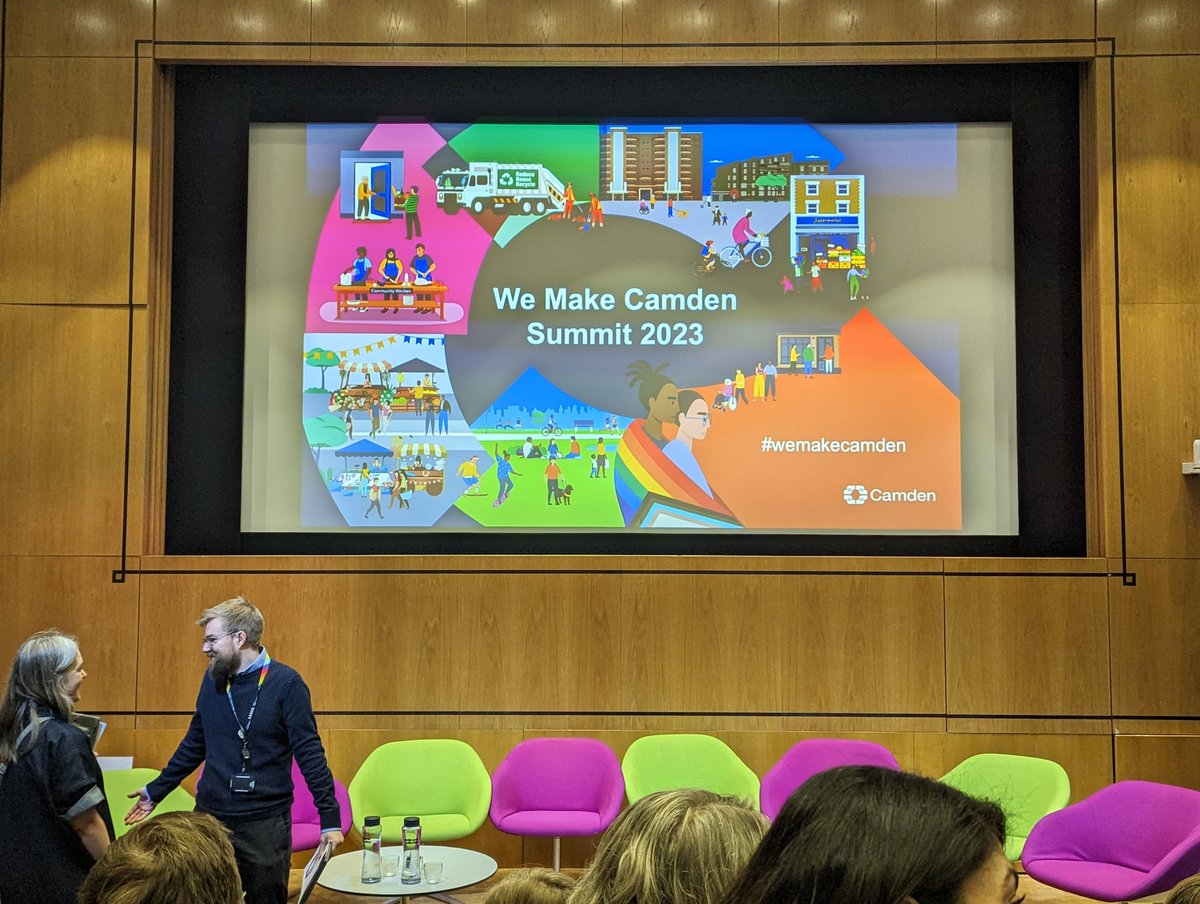 An enriching morning learning and discussing about where we aim to go as a Borough and community from the springboard of where we are today.. #wemakecamden #LBCamden #Diversity #Inclusion #poverty #housing #debttrap #foodsecurity #Community #Safety #Vision2030