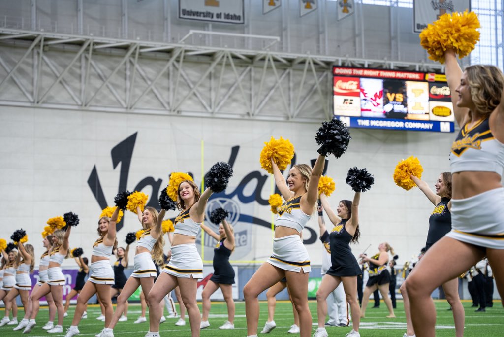 Eric_Anderson16's tweet photo. @BigSkyConf @ucdavisaggies @weberstate @Idaho_Vandals @NAUDanceTeam Duh @Idaho_Vandals https://t.co/fZ5VeMhqii