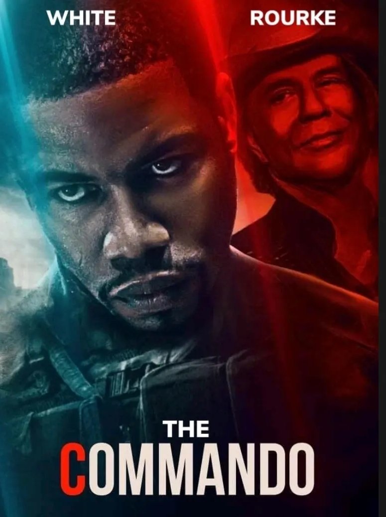 BadMovieCult's tweet photo. Not sure if the liberties they've taken with Mickey Rourke's face is worse in pic 1 or 3 but this is a poor effort of an action movie.
Plot doesn't really kick in until after an hour & I'm not sure anyone even references MJW being a Commando at all
#thecommando #michaeljaiwhite https://t.co/fpTqW055T7