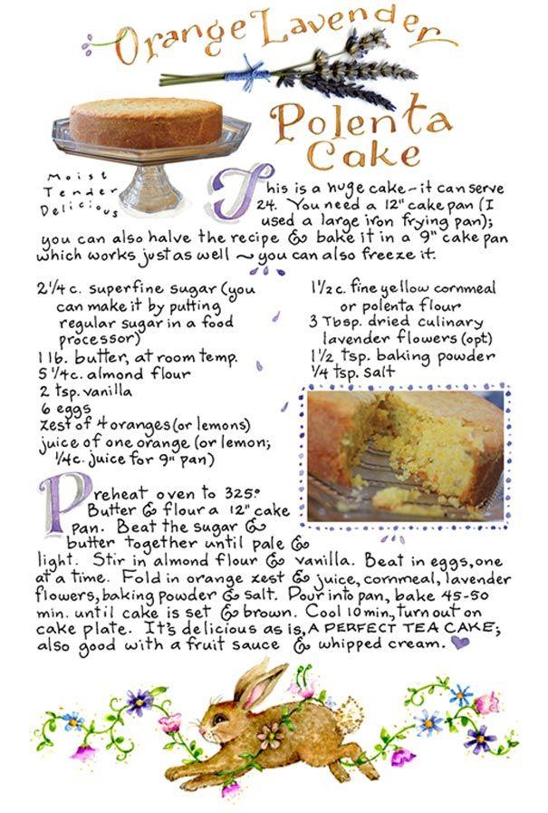Ruby56541411's tweet photo. This Orange Lavender Polenta Cake recipe makes a gorgeous treat. https://t.co/cKYILsWKwT