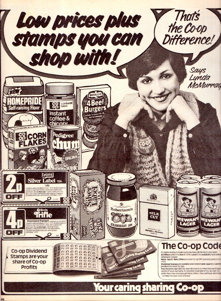 Graeme Wood on Twitter "In 1979 Low prices plus stamps you can shop
