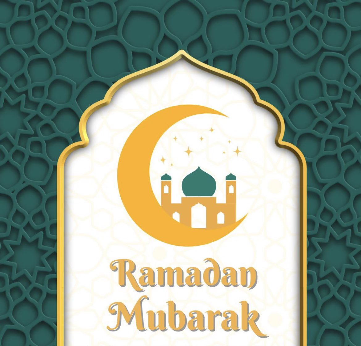Wishing all of those who celebrate a happy and blessed #Ramadan May your month be filled with love, peace, and happiness with your loved ones.