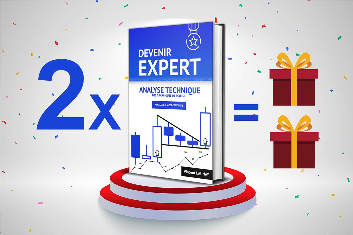 🚨CONCOURS🚨

Vous souhaitez vous former à l'analyse technique? J'ai 2 livres de Vincent Launay à vous faire gagner! 🥳

2x📘 : amazon.fr/Devenir-EXPERT…

Pour participer :
↪️FOLLOW <a href="/LaunayVinc/">Vincent Launay</a> + <a href="/MiningTk/">Monsieur-TK</a>
↪️LIKE + RT

⏳TAS 48h

Bonne chance à tous 🍀