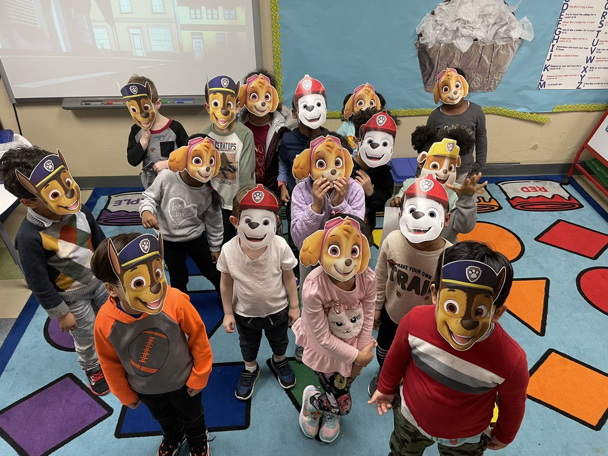 My students chose to earn a paw patrol party if they had good behavior! What a fun afternoon. They specifically asked for masks, and they were a big hit. 
They decided they want to work towards a dinosaur party next! 🦕 🏆