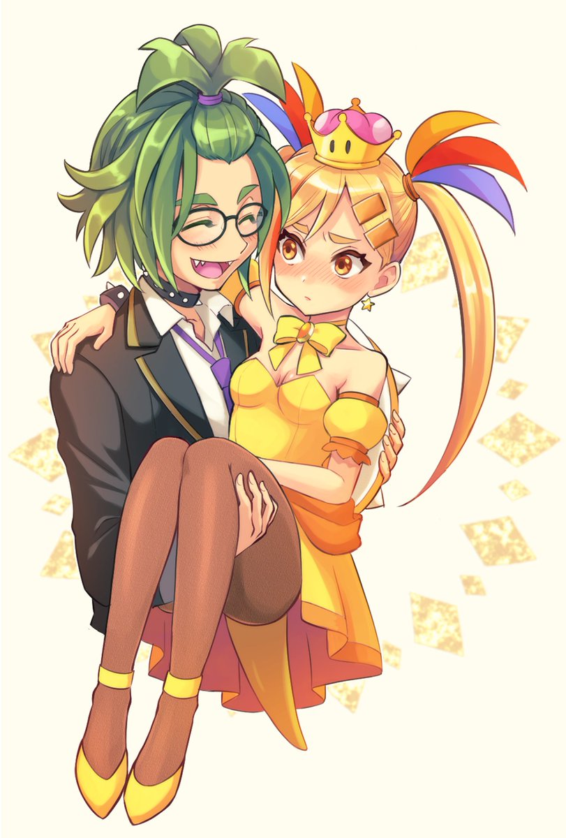 「イギレミ 擬人化で女体化レミー姫をツインテールにしてるデザイン可愛いなと思ったか」|RIEのイラスト