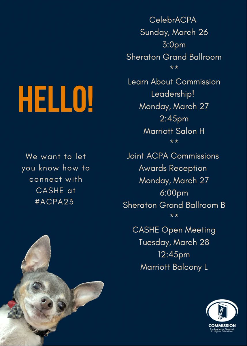 Connect with us at #ACPA23! We look forward to meeting you at one of our events during convention.