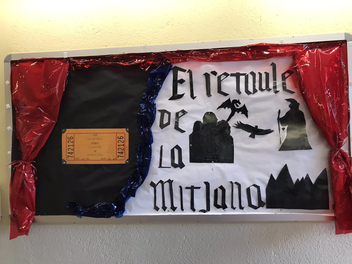 estelguinardo's tweet photo. Demà dia de celebració a l’@estelguinardo. El grup de sisè estrena la seva obra de teatre! https://t.co/biU1sE4Pd1