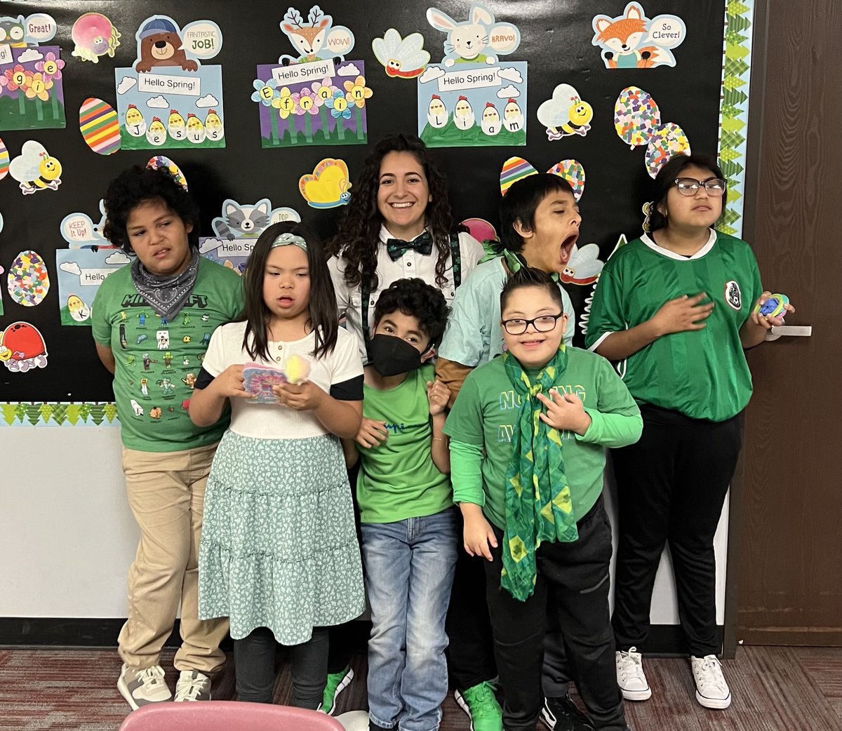 LaVernePUSD's tweet photo. St. Patrick’s Day learning fun🍀🦁 #Proud2 BePUSD https://t.co/dJlp4BazOt