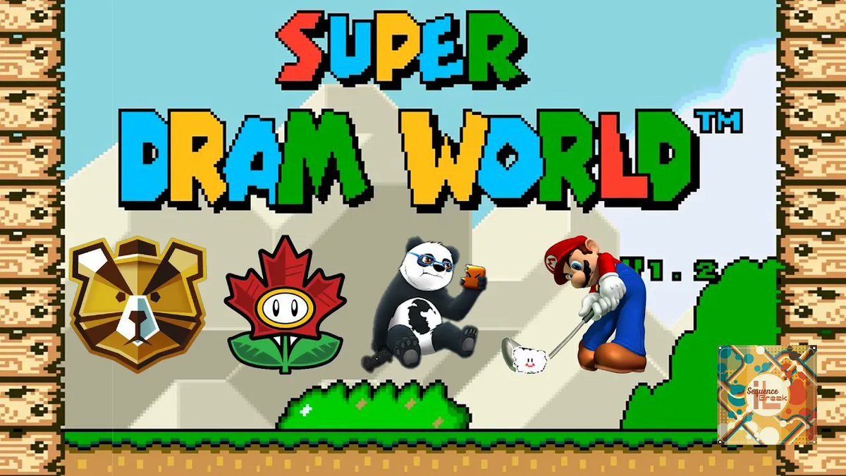 sequencebreakpc's tweet image. In May of 2015 SMW rom hacks were forever changed with the release of Super Dram World. How did it happen? Creator @PangaeaPanga and @GrandPOOBear, @Mitchflowerpwer &amp;amp; @Dram555 chat the history and legacy of Super Dram World (originally recorded 2021).
youtu.be/aiFt4JBe7Z8