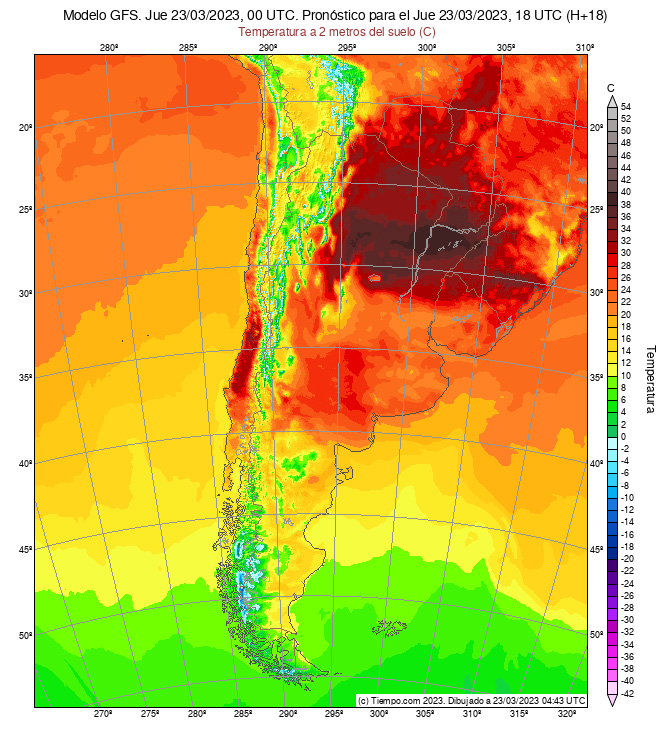 AlertaRosario's tweet photo. Mapa de temperaturas a las 15:00 hs. https://t.co/L8erjGw9cx