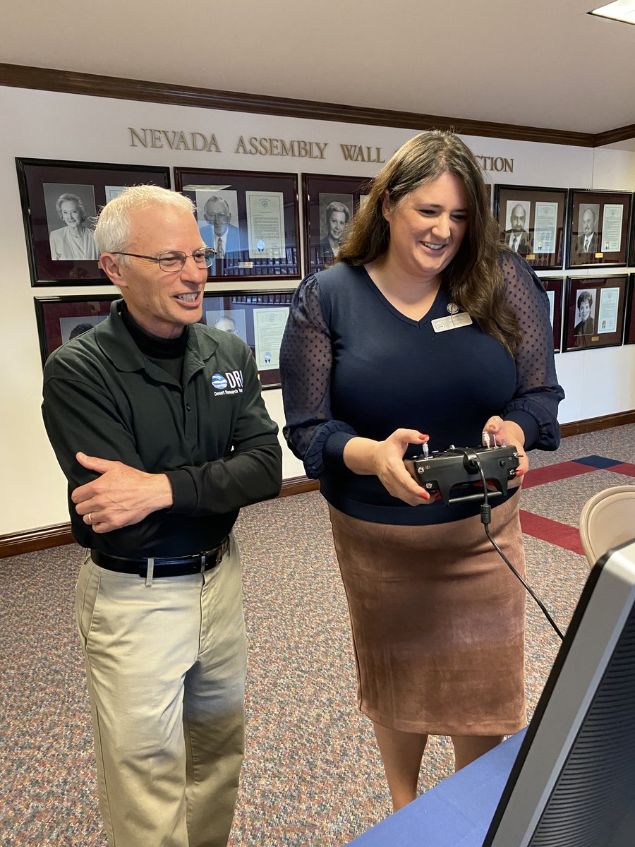 DRIScience's tweet photo. Happy DRI day! 64 years ago, the #NVleg created a division of the Univ. of NV system devoted to conducting research, creating the Desert Research Institute. In celebration, we are hosting DRI Day at the Legislature today!  
#DiscoverDRI #NVLeg https://t.co/5AaaIbq0Jt