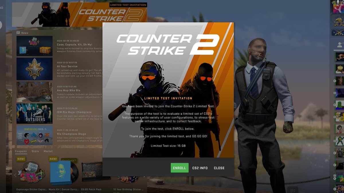 <a href="/CounterStrike/">CS2</a>  can I get beta please? ♥♥♥
I need to check my 50k usd inventory in CS2 ♥
My subscribers are waiting to me ♥
steamcommunity.com/id/GI2GIYOUTUB…