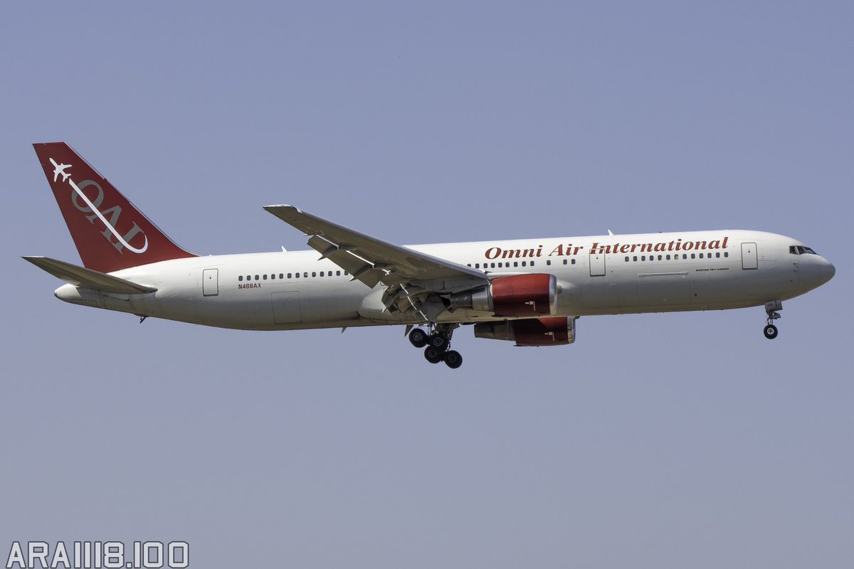 ARAI118_100's tweet photo. 【場所】#横田基地(OKO/#RJTY)
【航空会社】OAE/OY
【機材】#B767-36NER
【機体番号】#N468AX
【撮影日】2023/3/22
【備考】元ロイヤルエアモロッコ CN-RNS https://t.co/WXba8l2lQr