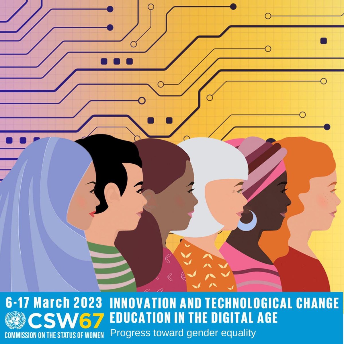 NazamLaila's tweet image. It has been my absolute pleasure to attend #CSW67 this year as a delegate of @UNWomenUK. Today I participated in the ideathon called #CrackingTheCode. I briefly discussed one of my research on the #gendered nature of #AI-driven #technopolitics.