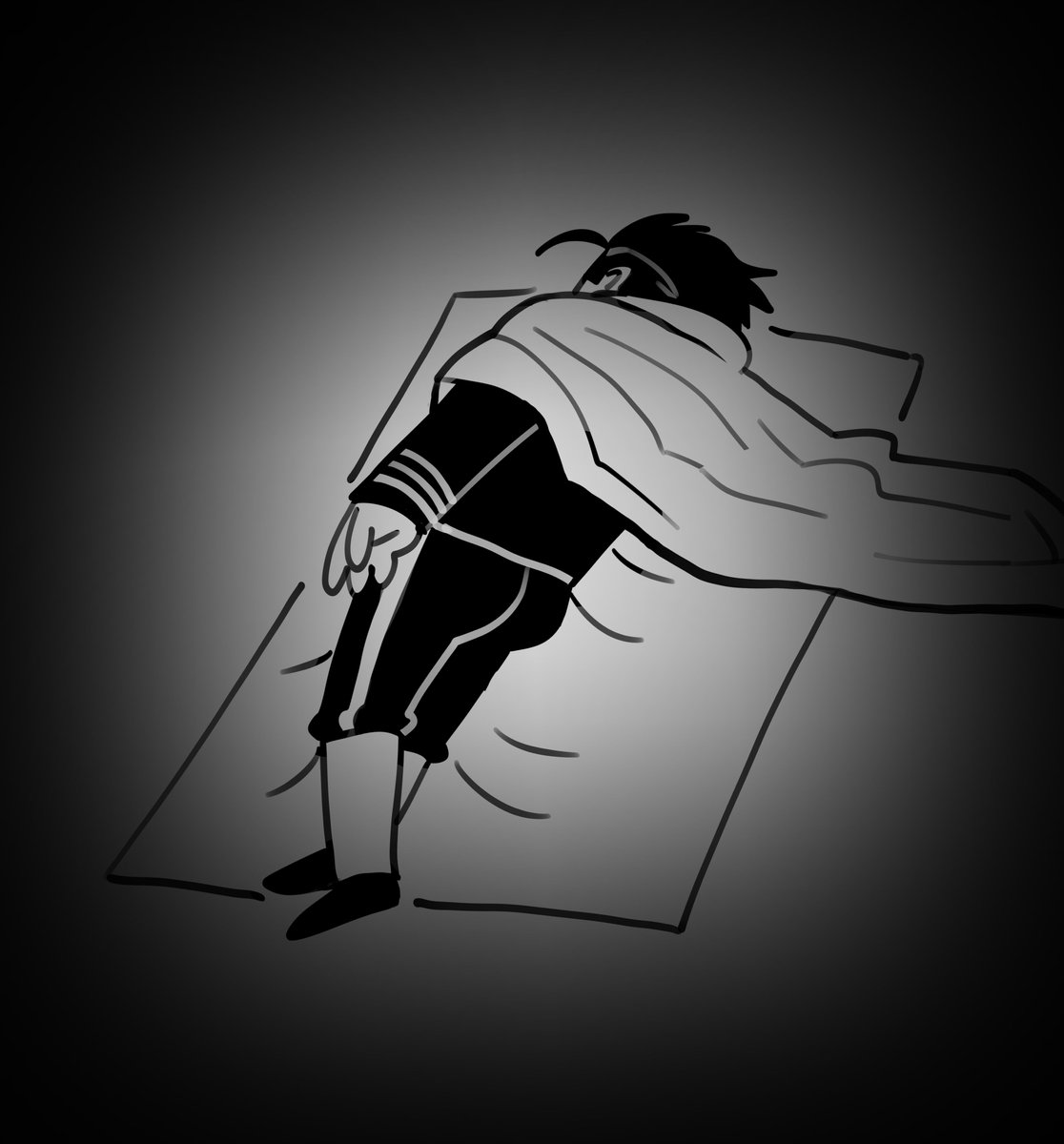 domidominic_'s tweet image. ogata dying in a glue trap #goldenkamuy