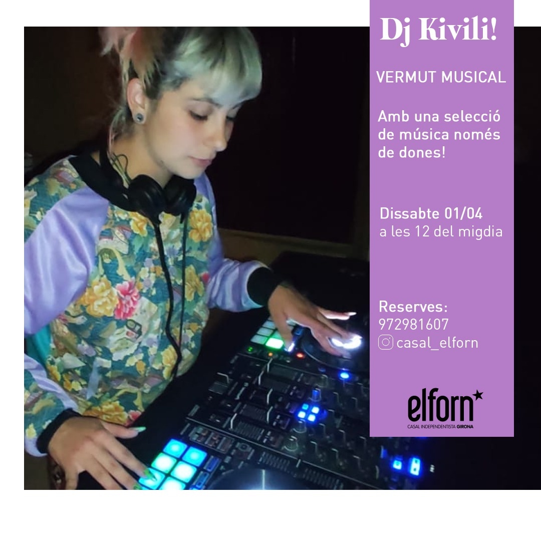 El_Forn's tweet photo. 🎛️ Vam gaudir de la selecció musical de DJ Kivili a la barraca del Casal, dissabte 1 d'abril ens visita a la placa St. Pere per punxar durant el vermut! https://t.co/4tXMcwqLNE