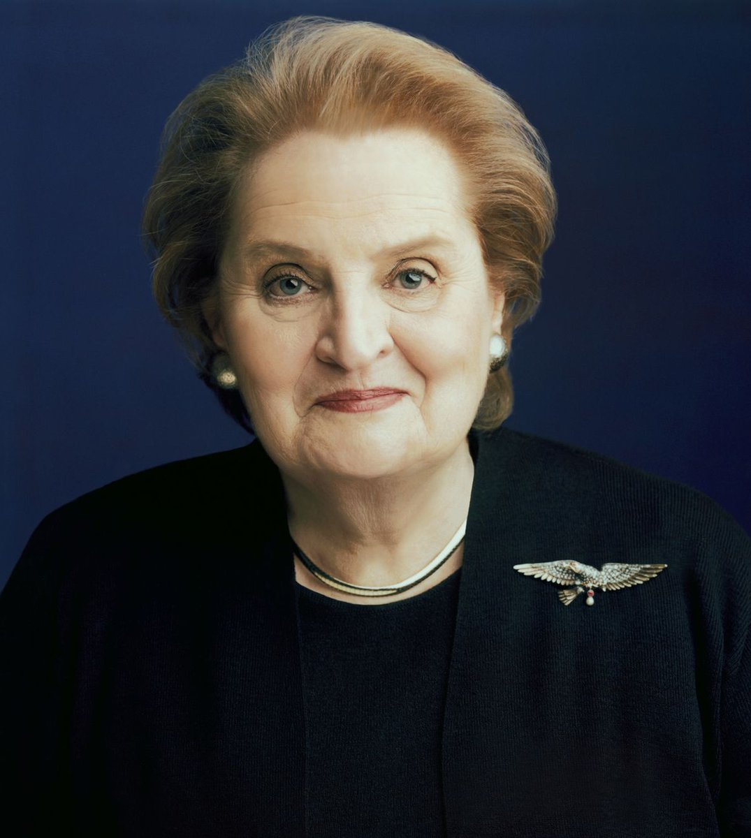 American diplomat #MadeleineAlbright died #onthisday just last year. #USA #America #SecretaryofState #politics #history #trivia